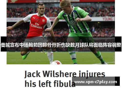 曼城宣布中场鲍勃因腓骨骨折伤缺数月球队将面临阵容调整